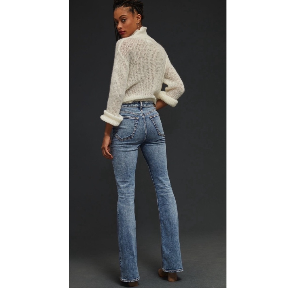 Rag & Bone Casey High Rise Flare Jeans in Norwalk. - Picture 3 of 10